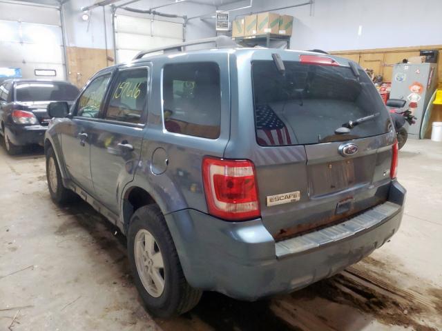 Photo 3 from auction – 2011 FORD ESCAPE XLT with VIN 1FMCU9DG7BKB23441