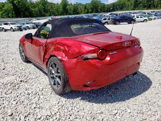 Photo 3 from auction – 2016 MAZDA MX-5 MIATA with VIN JM1NDAD70G0111665