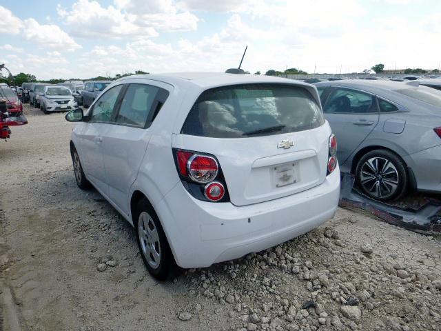 Photo 3 from auction – 2016 CHEVROLET SONIC LS with VIN 1G1JA6SH7G4105928