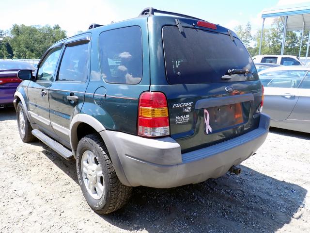 Photo 3 from auction – 2002 FORD ESCAPE XLT with VIN 1FMYU04172KD24060