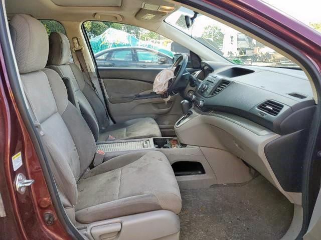 Photo 5 from auction – 2014 HONDA CR-V EX with VIN 5J6RM4H59EL066825
