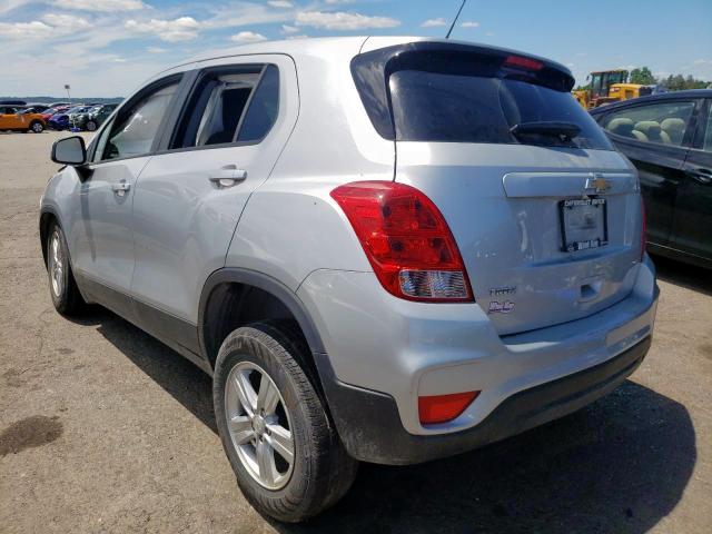 Photo 3 from auction – 2020 CHEVROLET TRAX LS with VIN KL7CJKSB5LB025194
