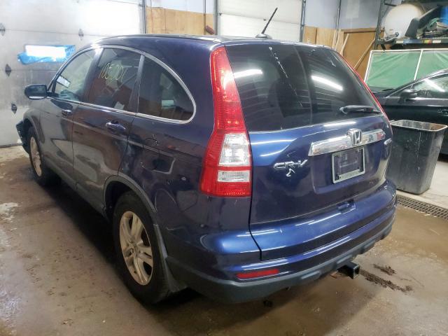 Photo 3 from auction – 2011 HONDA CR-V EXL with VIN 5J6RE4H71BL016267