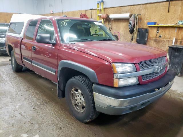 CHEVROLET SILVERADO 2004 with VIN 1GCEK19T54E196660 - Photo from auction