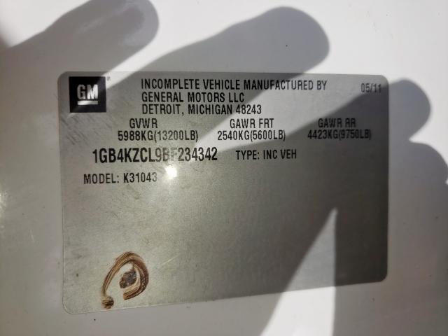 Photo 10 from auction – 2011 CHEVROLET SILVERADO with VIN 1GB4KZCL9BF234342