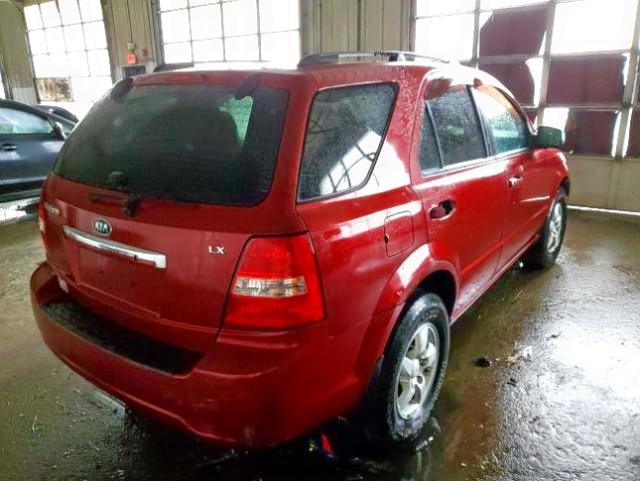 Photo 4 from auction – 2008 KIA SORENTO EX with VIN KNDJC735X85789459