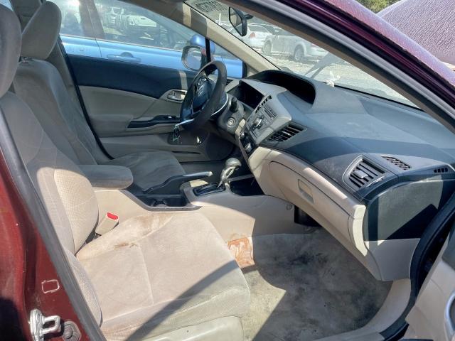 Photo 5 from auction – 2012 HONDA CIVIC LX with VIN 19XFB2F54CE049409