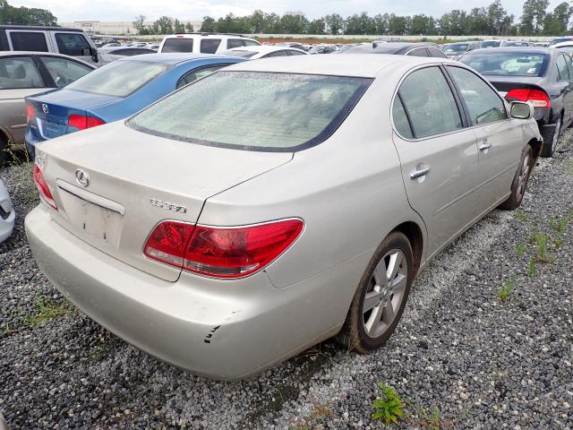 Photo 4 from auction – 2005 LEXUS ES 330 with VIN JTHBA30GX55117324