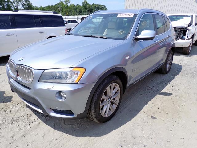 Photo 2 from auction – 2013 BMW X3 XDRIVE2 with VIN 5UXWX9C50D0A28955