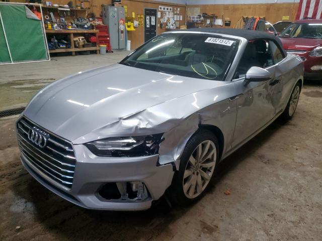 Photo 2 from auction – 2018 AUDI A5 PREMIUM with VIN WAUWNGF52JN001353