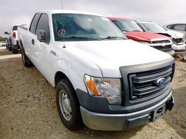 FORD F150 SUPER 2013 with VIN 1FTEX1CM4DFC34019 - Photo from auction