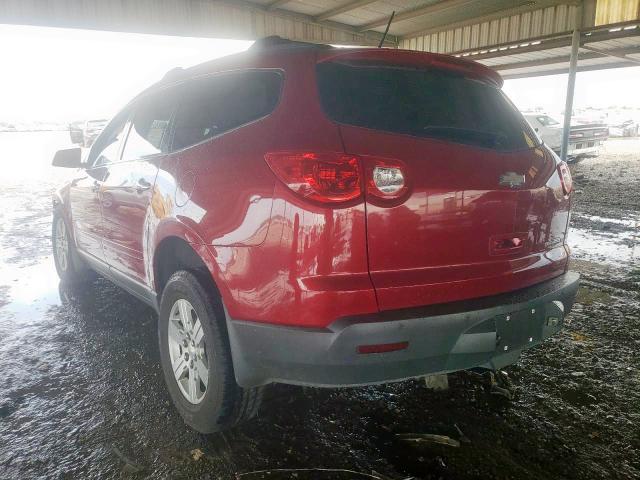 Photo 3 from auction – 2012 CHEVROLET TRAVERSE L with VIN 1GNKRJED0CJ343414