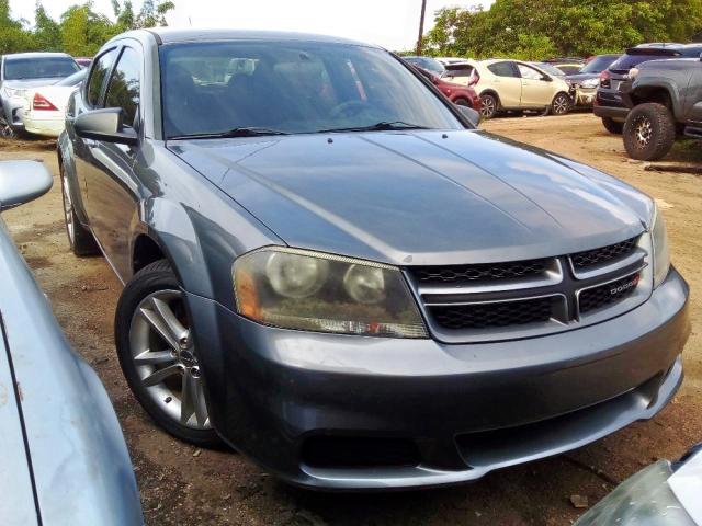 DODGE AVENGER SE 2013 with VIN 1C3CDZAG2DN757061 - Photo from auction
