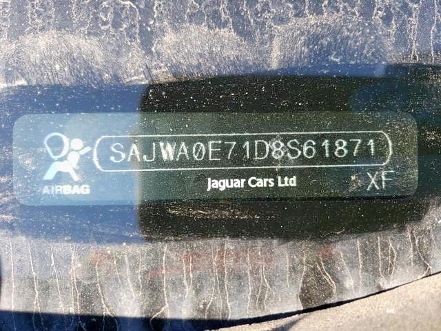 Photo 10 from auction – 2013 JAGUAR XF with VIN SAJWA0E71D8S61871