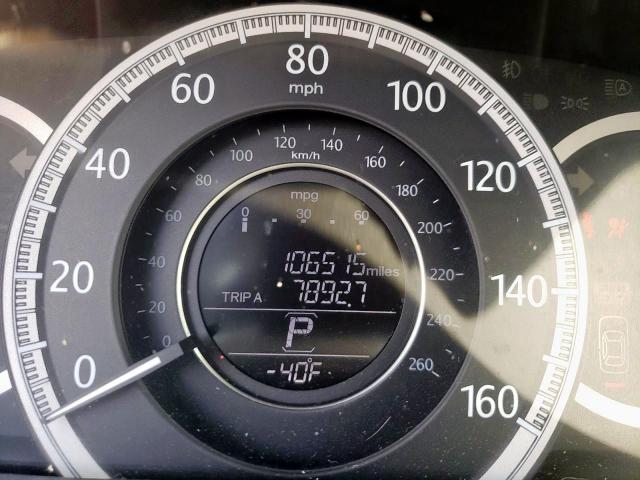 Photo 8 from auction – 2013 HONDA ACCORD EXL with VIN 1HGCR2F85DA025439