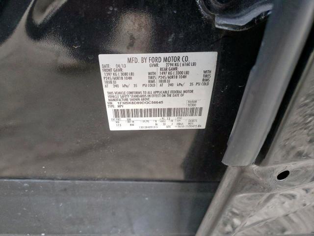 Photo 10 from auction – 2013 FORD EXPLORER X with VIN 1FM5K8D89DGC56645