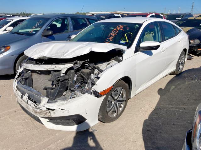 Photo 2 from auction – 2017 HONDA CIVIC LX with VIN 19XFC2E58HE054456