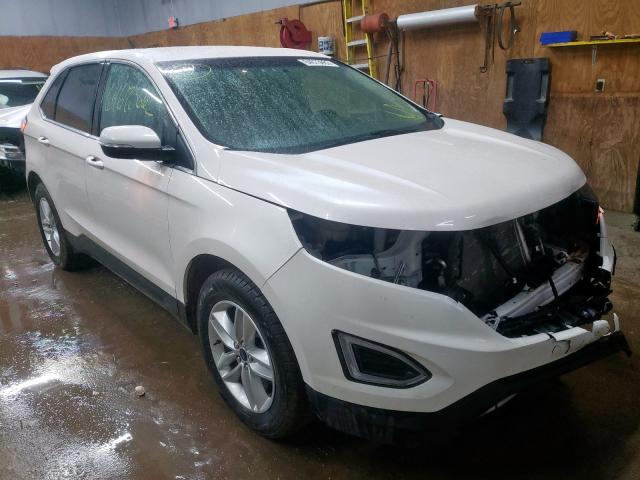 FORD EDGE SEL 2018 with VIN 2FMPK4J93JBB09951 - Photo from auction