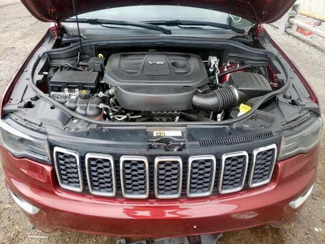 Photo 7 from auction – 2017 JEEP GRAND CHER with VIN 1C4RJEBG4HC868783