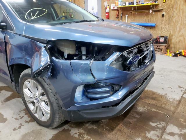 Photo 9 from auction – 2019 FORD EDGE TITAN with VIN 2FMPK4K91KBB87371