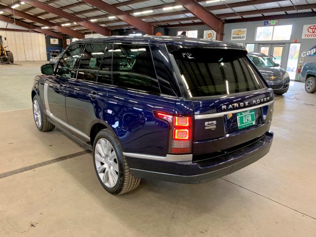 Photo 3 from auction – 2015 LAND ROVER RANGE ROVE with VIN SALGS2TF6FA219948