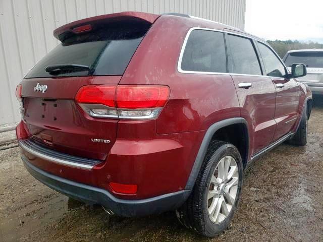 Photo 4 from auction – 2017 JEEP GRAND CHER with VIN 1C4RJEBG4HC868783