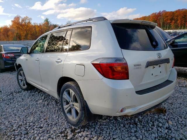 Photo 3 from auction – 2009 TOYOTA HIGHLANDER with VIN JTEES43A692135962