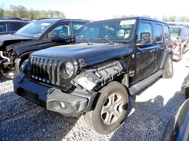 Photo 2 from auction – 2020 JEEP WRANGLER U with VIN 1C4HJXDN7LW166757