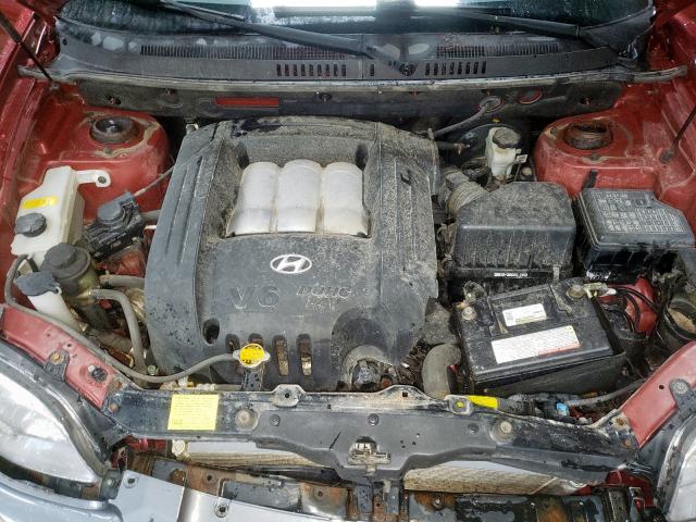 Photo 7 from auction – 2004 HYUNDAI SANTA FE G with VIN KM8SC73D44U853695
