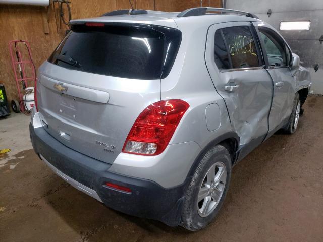 Photo 4 from auction – 2016 CHEVROLET TRAX 1LT with VIN KL7CJPSB7GB671923