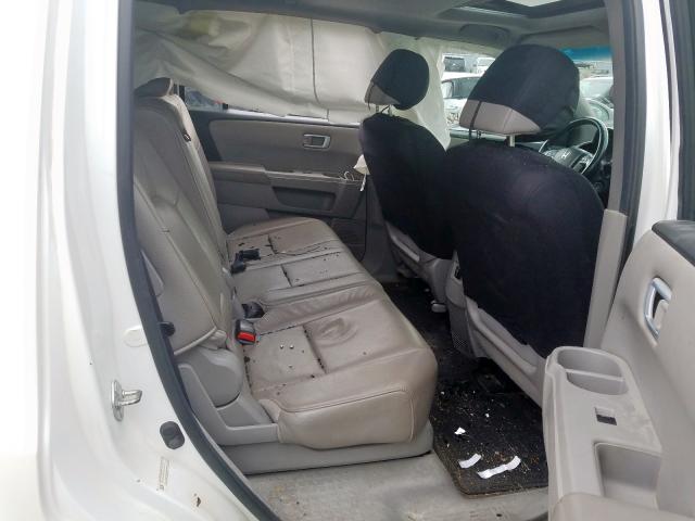 Photo 6 from auction – 2012 HONDA PILOT EXL with VIN 5FNYF4H54CB506347