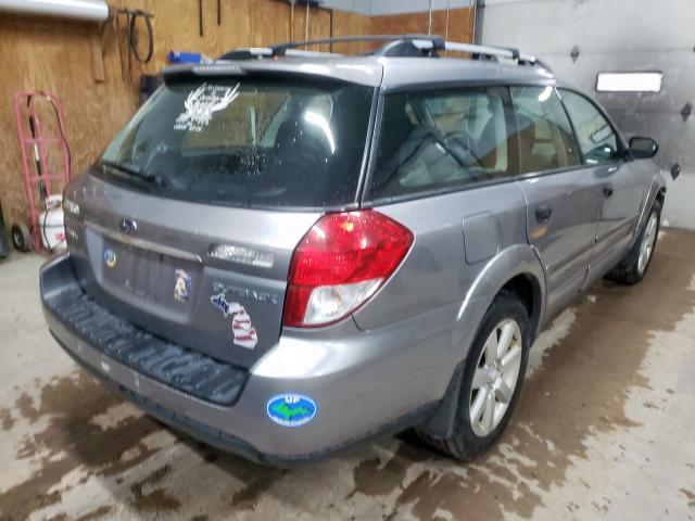 Photo 4 from auction – 2008 SUBARU OUTBACK 2. with VIN 4S4BP61C487360404
