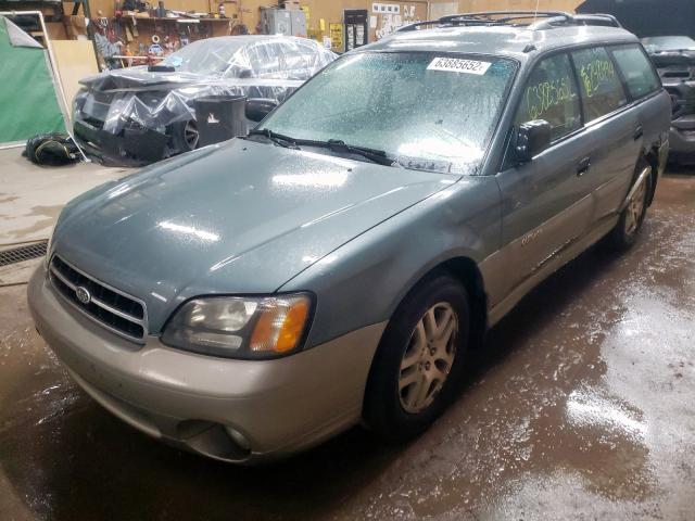 Photo 2 from auction – 2001 SUBARU LEGACY OUT with VIN 4S3BH665317671520