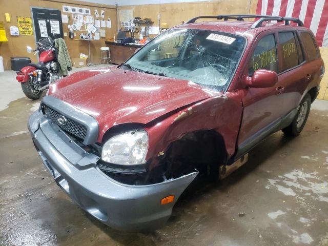 Photo 2 from auction – 2004 HYUNDAI SANTA FE G with VIN KM8SC73D44U853695