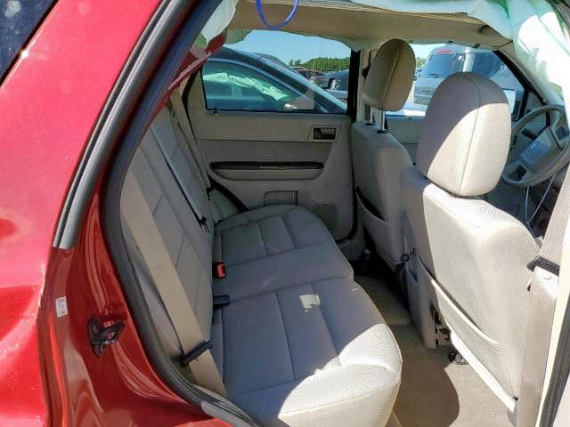 Photo 6 from auction – 2011 FORD ESCAPE XLT with VIN 1FMCU0DG6BKA04498