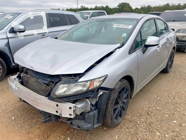 Photo 2 from auction – 2013 HONDA CIVIC LX with VIN 19XFB2F54DE219964