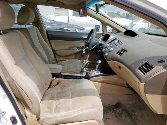 Photo 5 from auction – 2008 HONDA CIVIC LX with VIN 2HGFA16548H522882