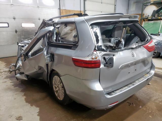 Photo 3 from auction – 2017 TOYOTA SIENNA LE with VIN 5TDJZ3DC8HS182751