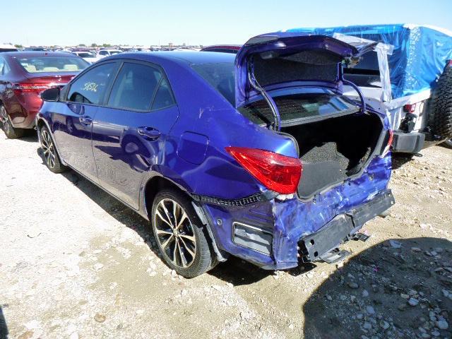 Photo 3 from auction – 2017 TOYOTA COROLLA L with VIN 5YFBURHE7HP726179