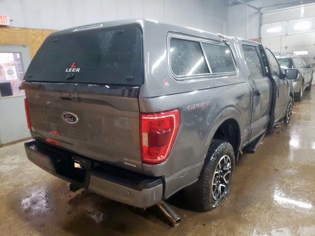 Photo 4 from auction – 2021 FORD F150 SUPER with VIN 1FTEW1EPXMFC31555
