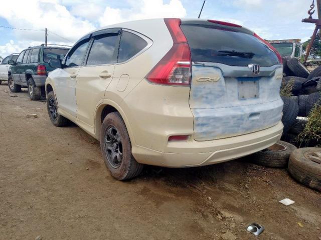 Photo 3 from auction – 2016 HONDA CR-V LX with VIN 5J6RM4H38GL055364