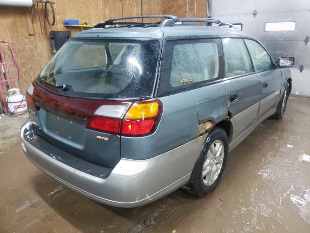 Photo 4 from auction – 2001 SUBARU LEGACY OUT with VIN 4S3BH665317671520