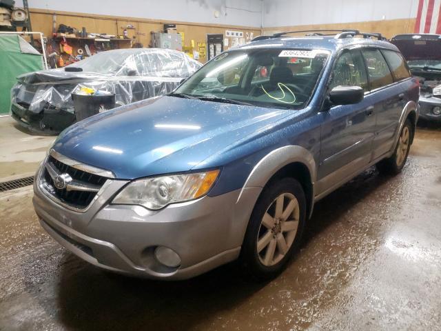 Photo 2 from auction – 2008 SUBARU OUTBACK 2. with VIN 4S4BP61C787335609