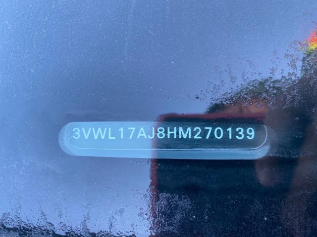 Photo 10 from auction – 2017 VOLKSWAGEN JETTA with VIN 3VWL17AJ8HM270139