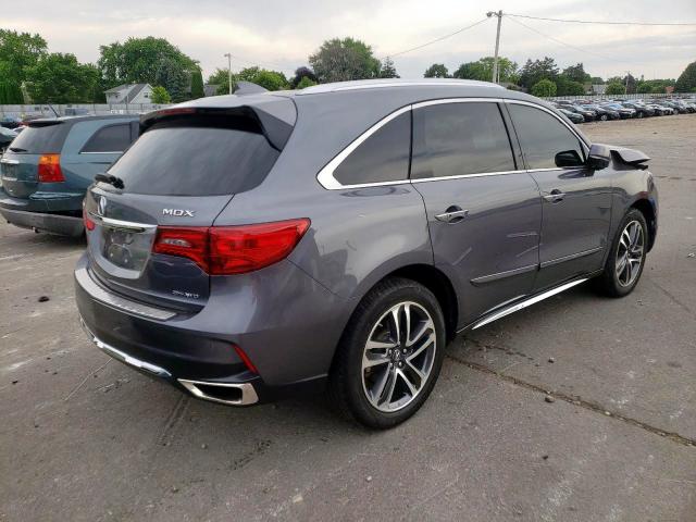 Photo 4 from auction – 2017 ACURA MDX ADVANC with VIN 5FRYD4H81HB002702