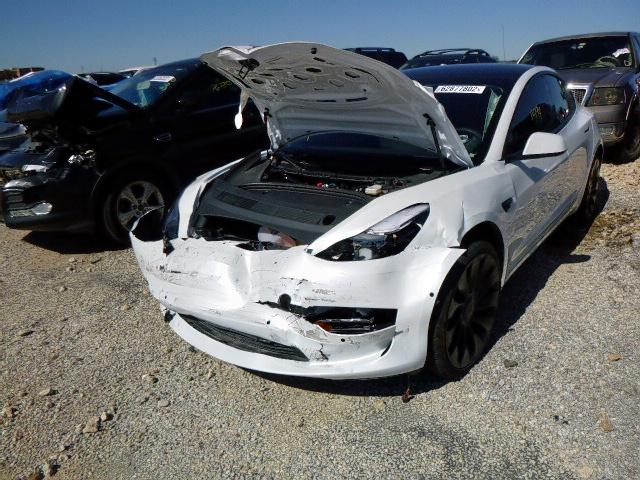 Photo 2 from auction – 2022 TESLA MODEL 3 with VIN 5YJ3E1EC5NF165736