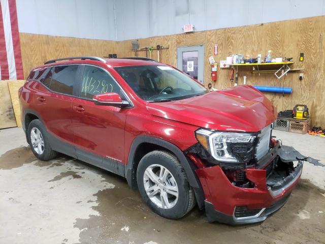 GMC TERRAIN SL 2022 with VIN 3GKALTEV2NL221695 - Photo from auction