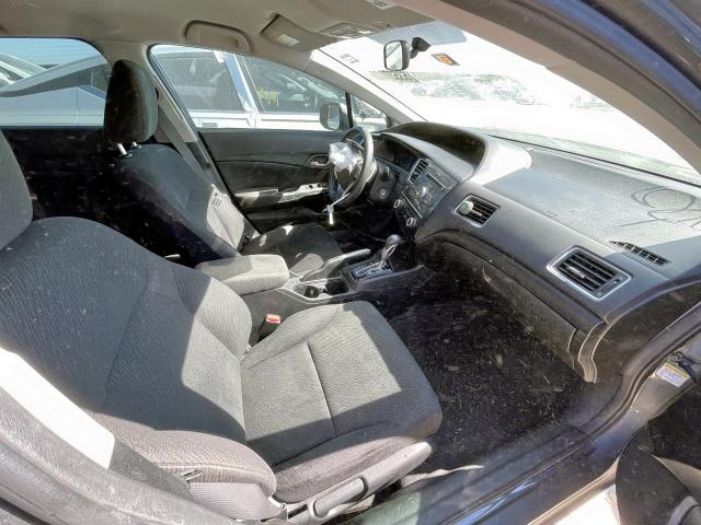 Photo 5 from auction – 2013 HONDA CIVIC LX with VIN 2HGFB2F59DH584582