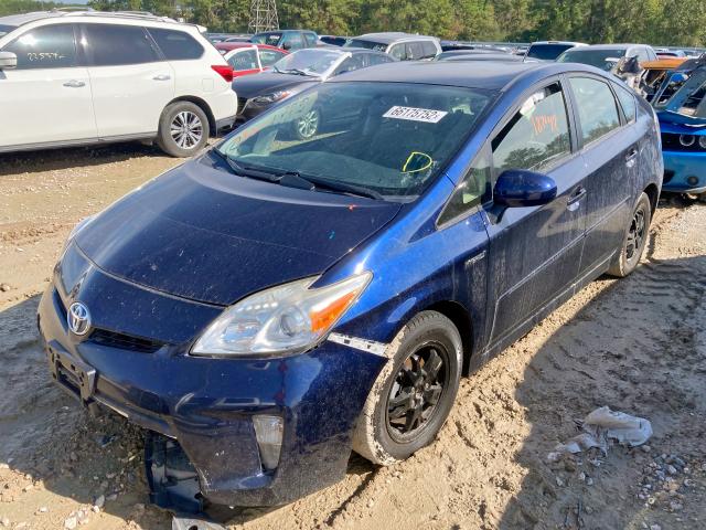 Photo 2 from auction – 2015 TOYOTA PRIUS with VIN JTDKN3DU9F1897007
