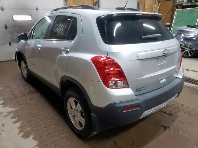 Photo 3 from auction – 2016 CHEVROLET TRAX 1LT with VIN KL7CJPSB7GB671923